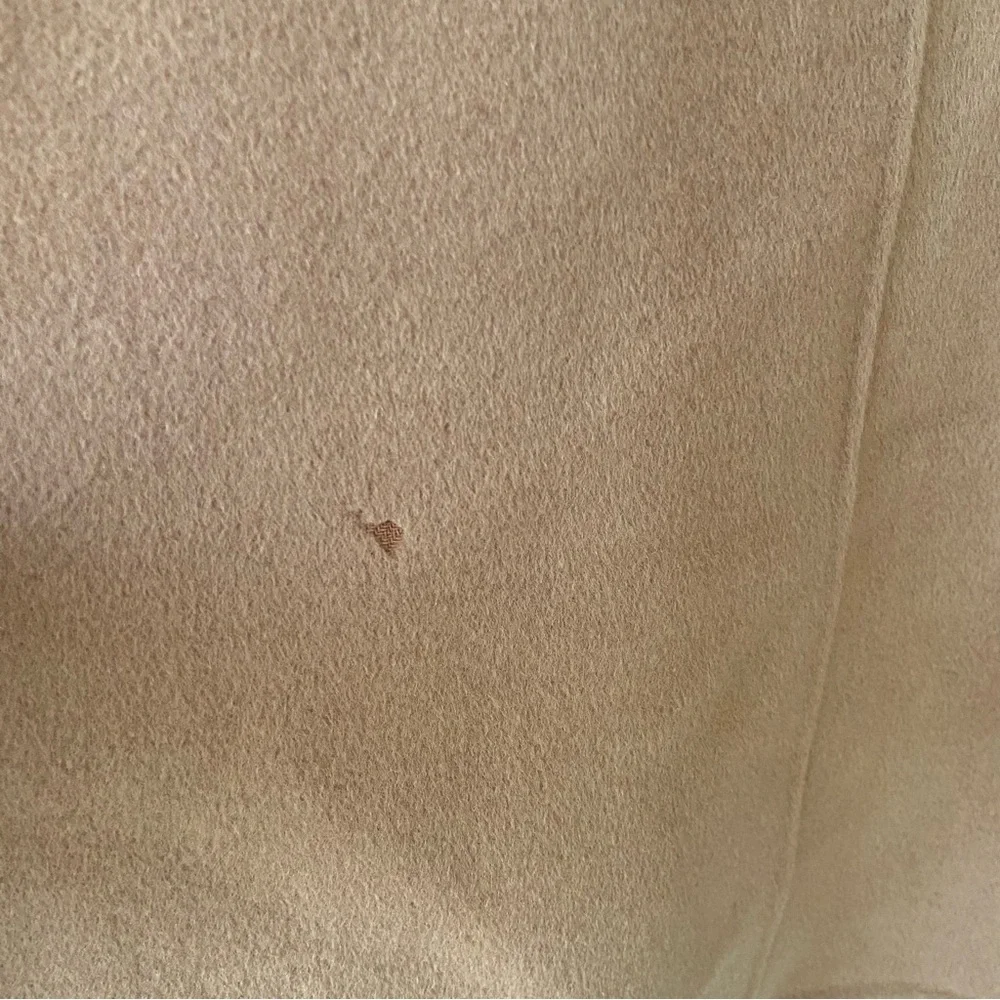 Flawed Gem Toteme Signature wool cashmere blend coat in Camel, womens small - Picture 9 of 16